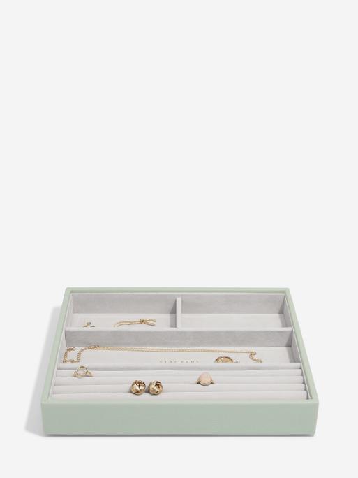 Sage Green Classic Jewellery Box Set of 4