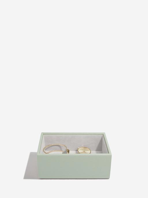 Sage Green Mini Jewellery Box Set of 2