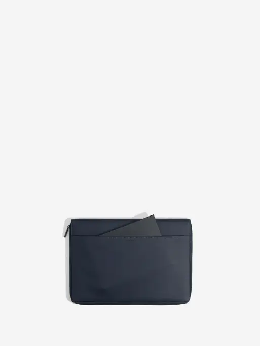 Navy Blue A4 Document Folder