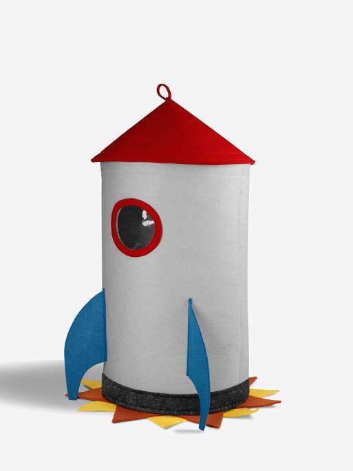 Rocket Laundry Storage Basket