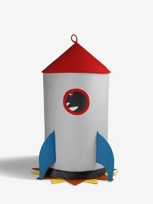 Rocket Laundry Storage Basket