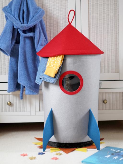 Rocket Laundry Storage Basket