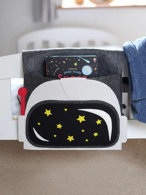 Organizer wieszany na łóżko Stackers astronauta
