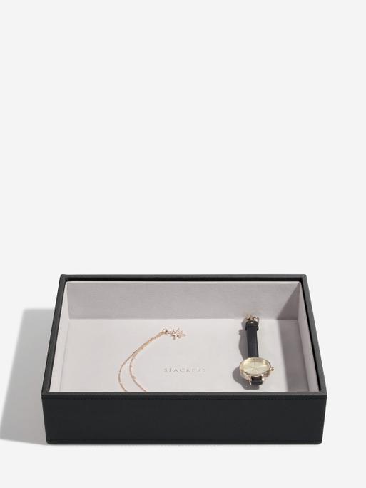Black Classic Jewellery Box Set of 5