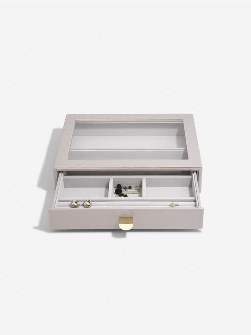 Taupe Classic Jewellery Box Display Drawer
