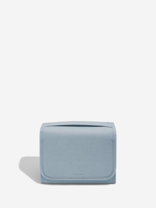 Dusky Blue Small Hanging Washbag