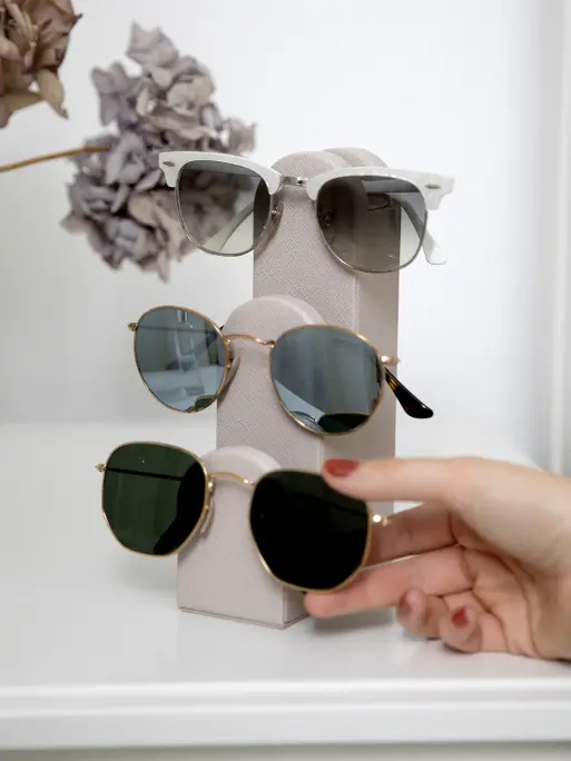 Taupe Glasses Stand