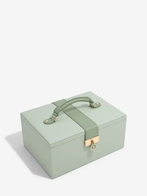 Sage Green Luxury Classic Jewellery Box
