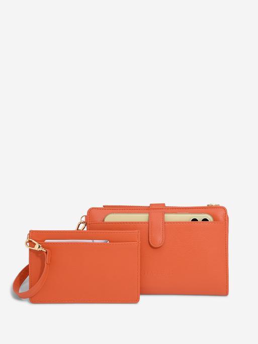 Orange Large Purse