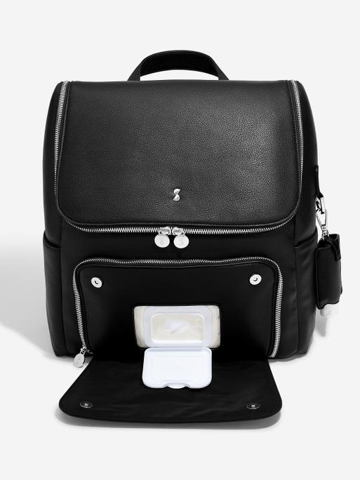 Black Baby Changing Backpack 