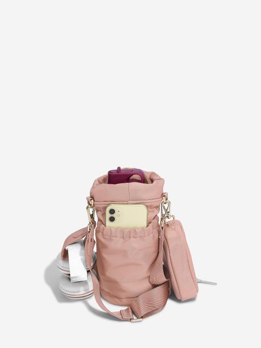 Recycled Nylon Pink Bottle Bag