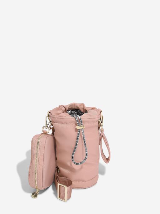 Recycled Nylon Pink Bottle Bag