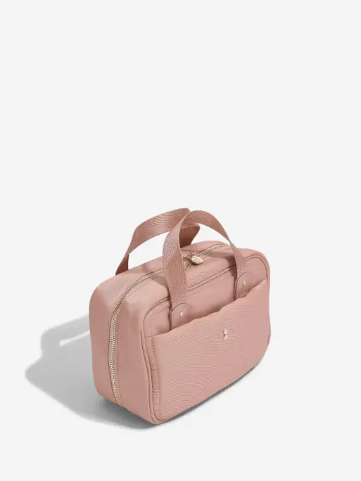 Recycled Nylon Pink Hanging Washbag