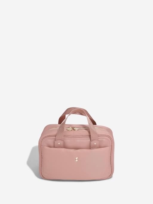 Recycled Nylon Pink Hanging Washbag