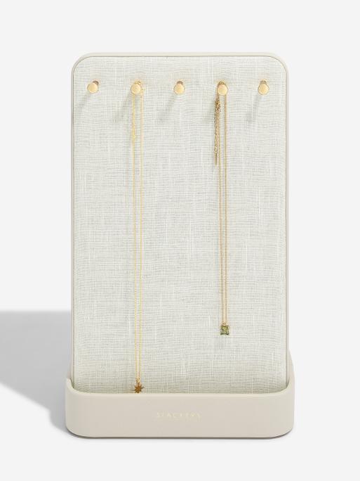 Oatmeal & Linen All-In-One Jewellery Stand
