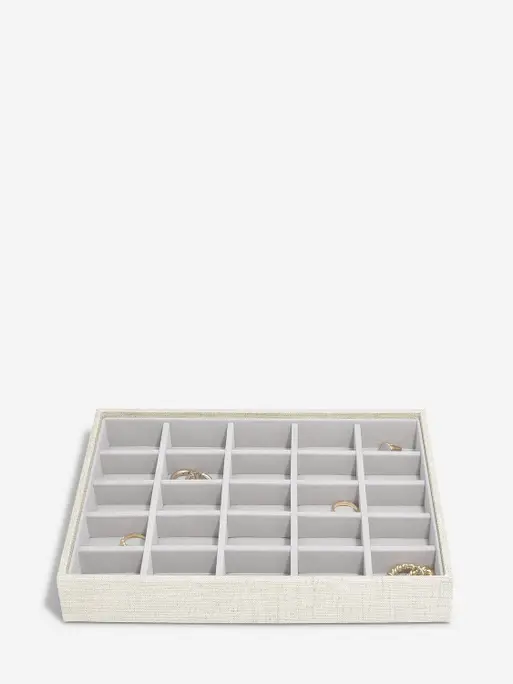 Oatmeal & Linen Classic Jewellery Box Set of 5