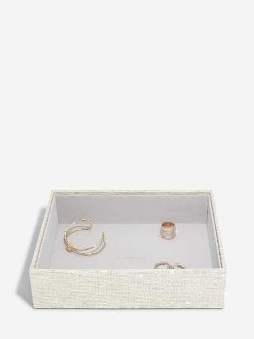Oatmeal & Linen Classic Jewellery Box Set of 5
