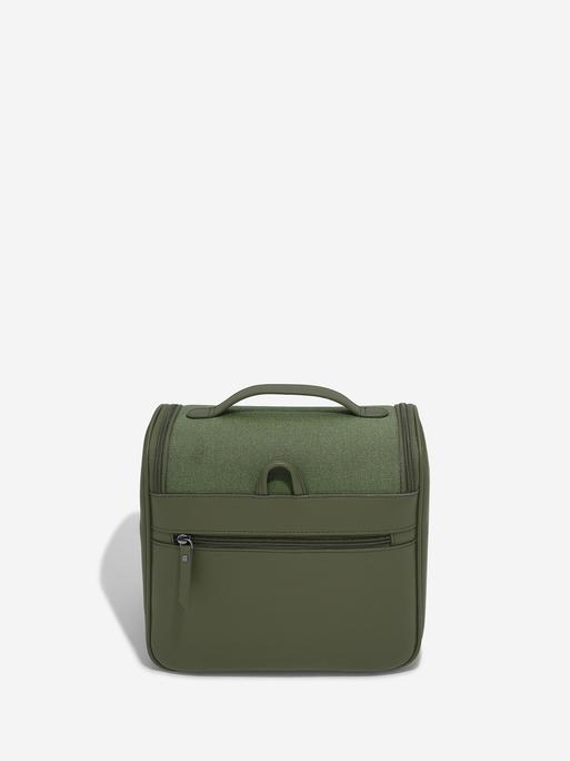 Green Canvas Hanging Washbag