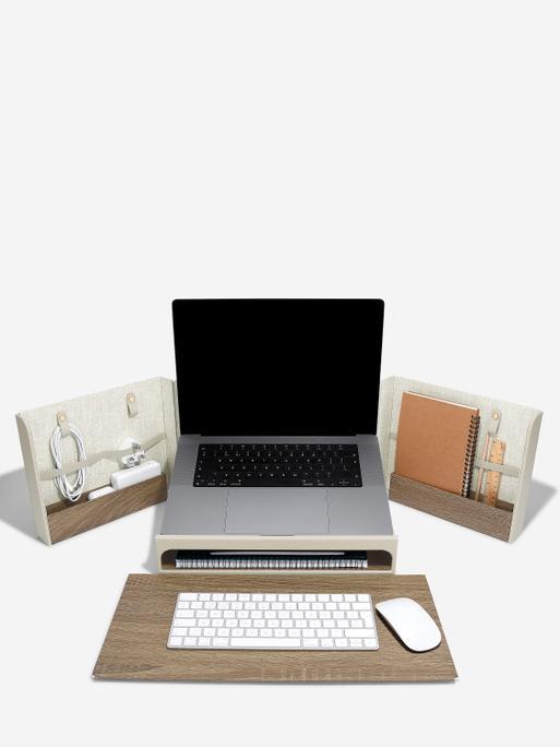 Oatmeal & Linen Office In A Box