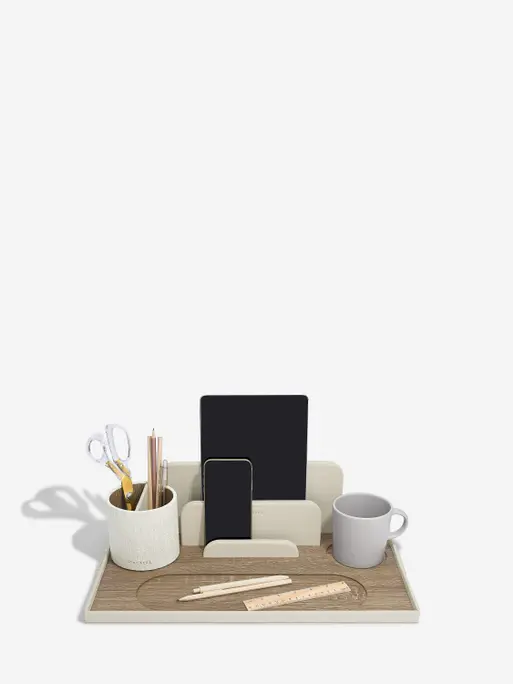 Oatmeal & Linen Office In A Box