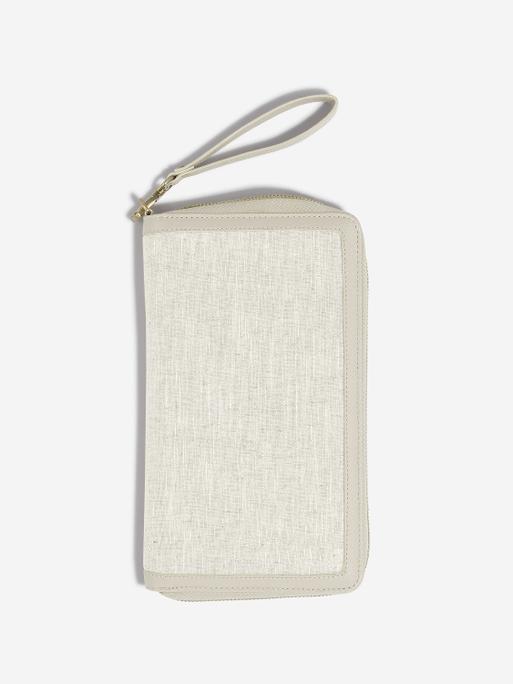 Oatmeal & Linen Family Passport Holder