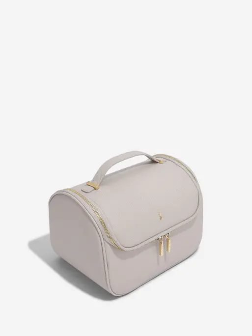 Taupe Large Cosmetic Case