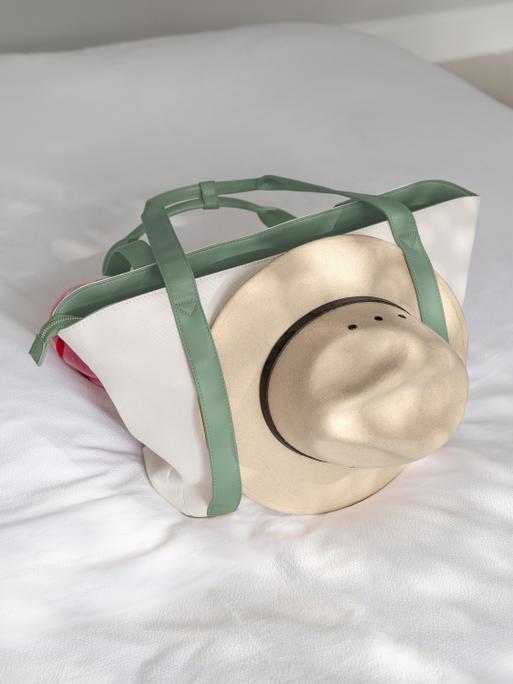 Seafoam Travel Tote Bag