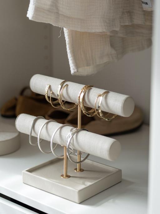 Oatmeal & Linen Bangle Display Stand