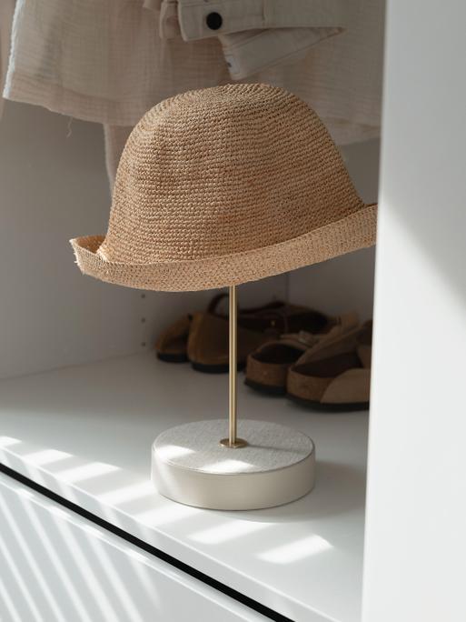 Oatmeal & Linen Hat Stand