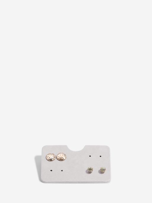 Taupe Classic Jewellery Box Set of 2 With Accessories