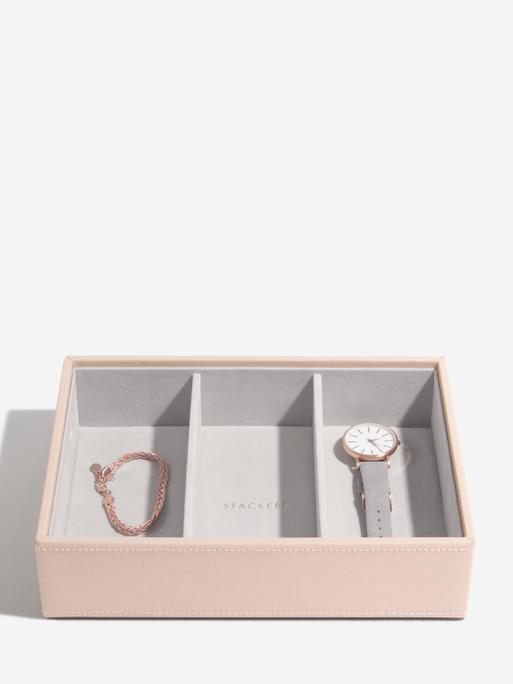 Blush Pink Classic Jewellery Box Set of 2 With Accessories