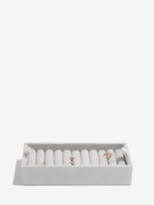 Pebble Grey Classic Jewellery Box Set of 2 With Accessories