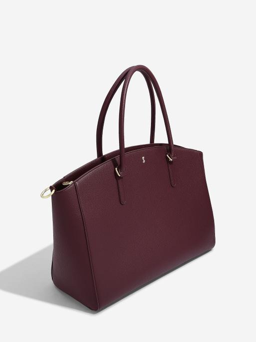 Burgundy Work Tote & Accessories Set