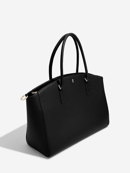 Black Work Tote & Accessories Set