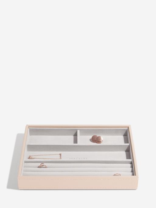 Blush Raffia Classic Jewellery Box Set of 4
