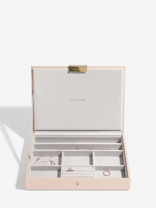 Blush Woven Classic Jewellery Box Set of 3 