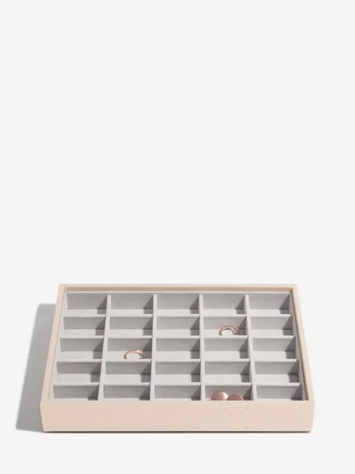 Blush Woven Classic Jewellery Box Set of 3 