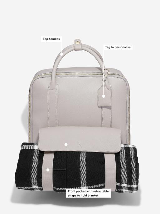 Taupe Picnic Backpack
