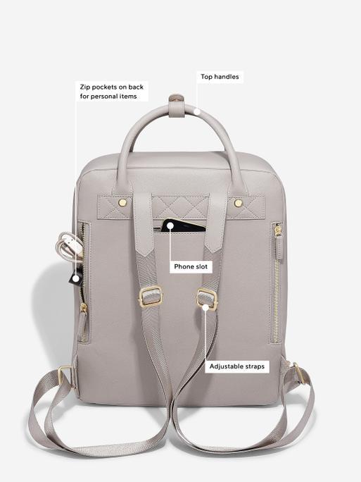 Taupe Picnic Backpack