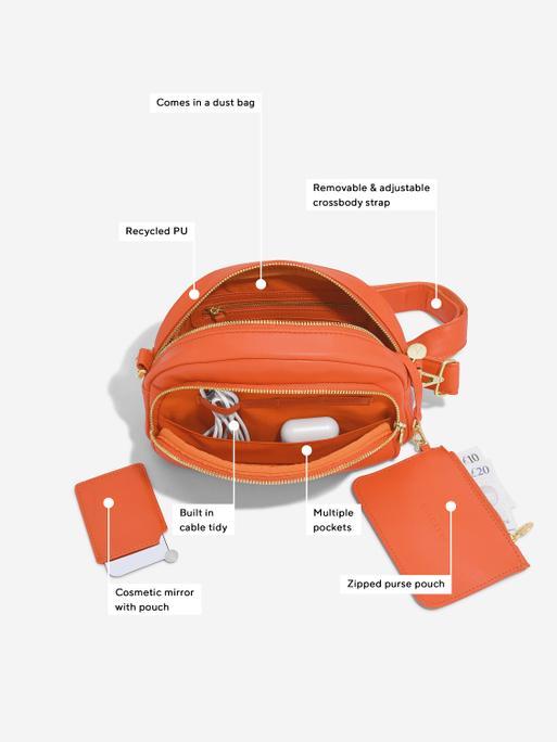 Orange Crossbody Bag