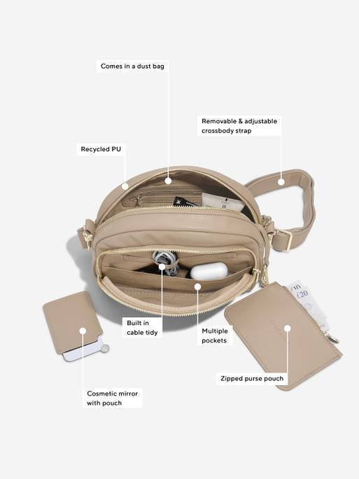 Camel Crossbody Bag