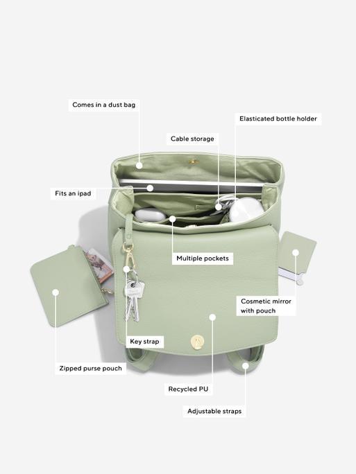 Green Small Backpack