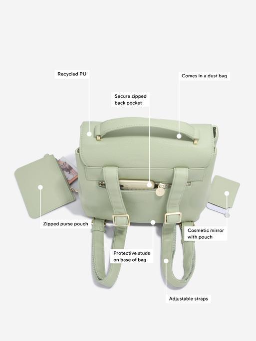 Green Small Backpack