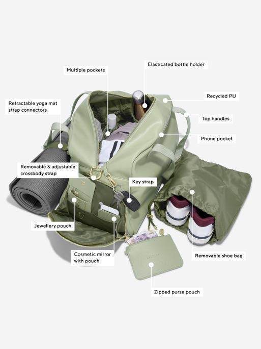 Moss Green Gym Bag