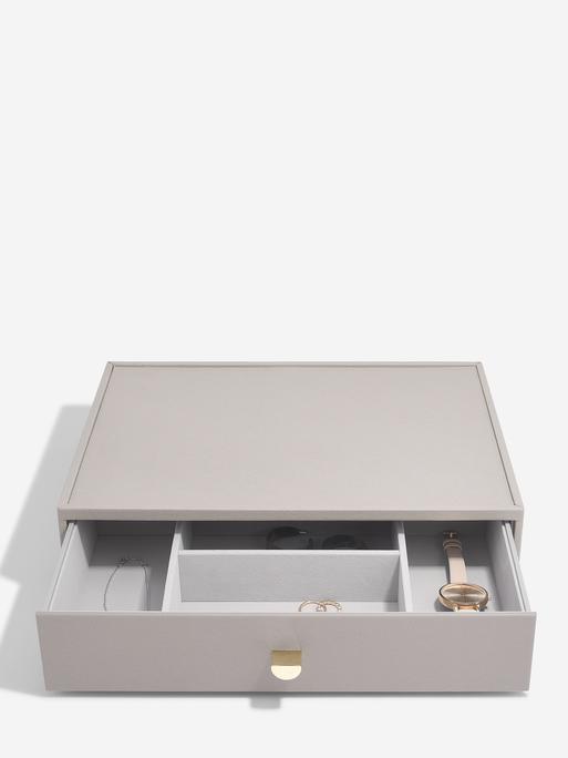 Taupe Supersize Jewellery Display Box Set of 2
