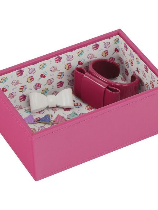 STACKER MINI JUNIOR PINK CUPCAKE DEEP OPEN