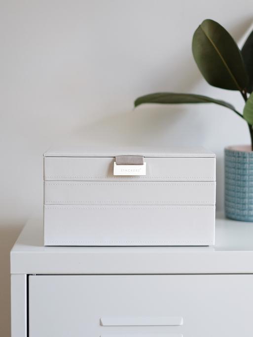 White Classic Jewellery Box