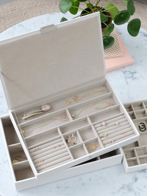 White Supersize Jewellery Box