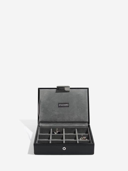 Black Cufflink & Watch Box