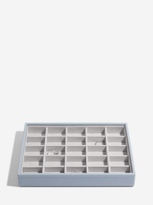 Dusky Blue Classic Jewellery Box Set of 4